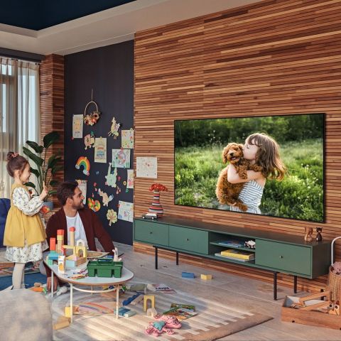 Телевизор Samsung QLED QE85Q60ABUXCE (2021) 85" 4K UHD QLED Smart TV