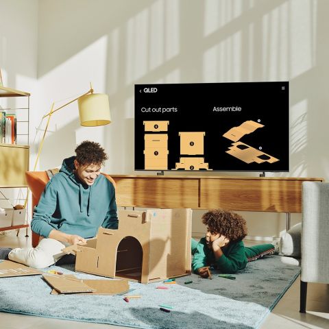 Телевизор Samsung QLED QE50Q60BAUXCE (2022) 50" 4K UHD QLED Smart TV