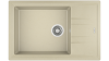 Мойка врезного монтажа из Тегранита Плюс с 1-ой чашей STONE 60 S-TG 1B 1D TOPASBEIGE